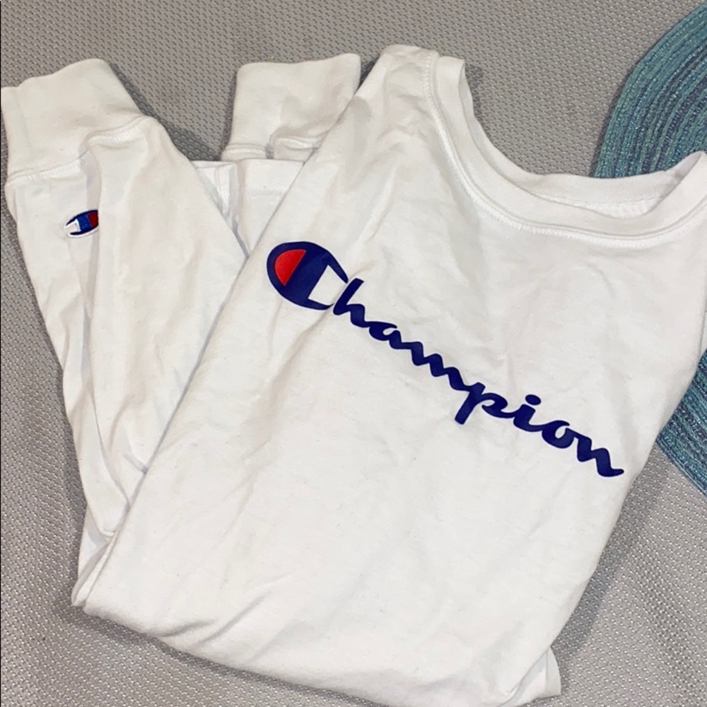 women’s champion long sleeve tee